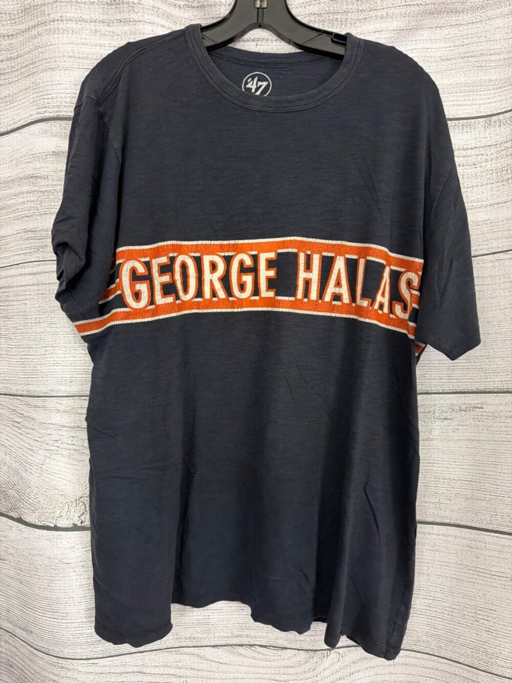 Mens George Halas Chicago Bears T-Shirt By 47 Size XL